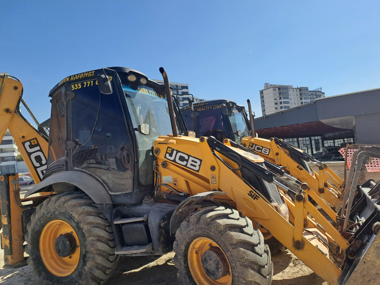 Güven Hafriyat JCB iş makineleri